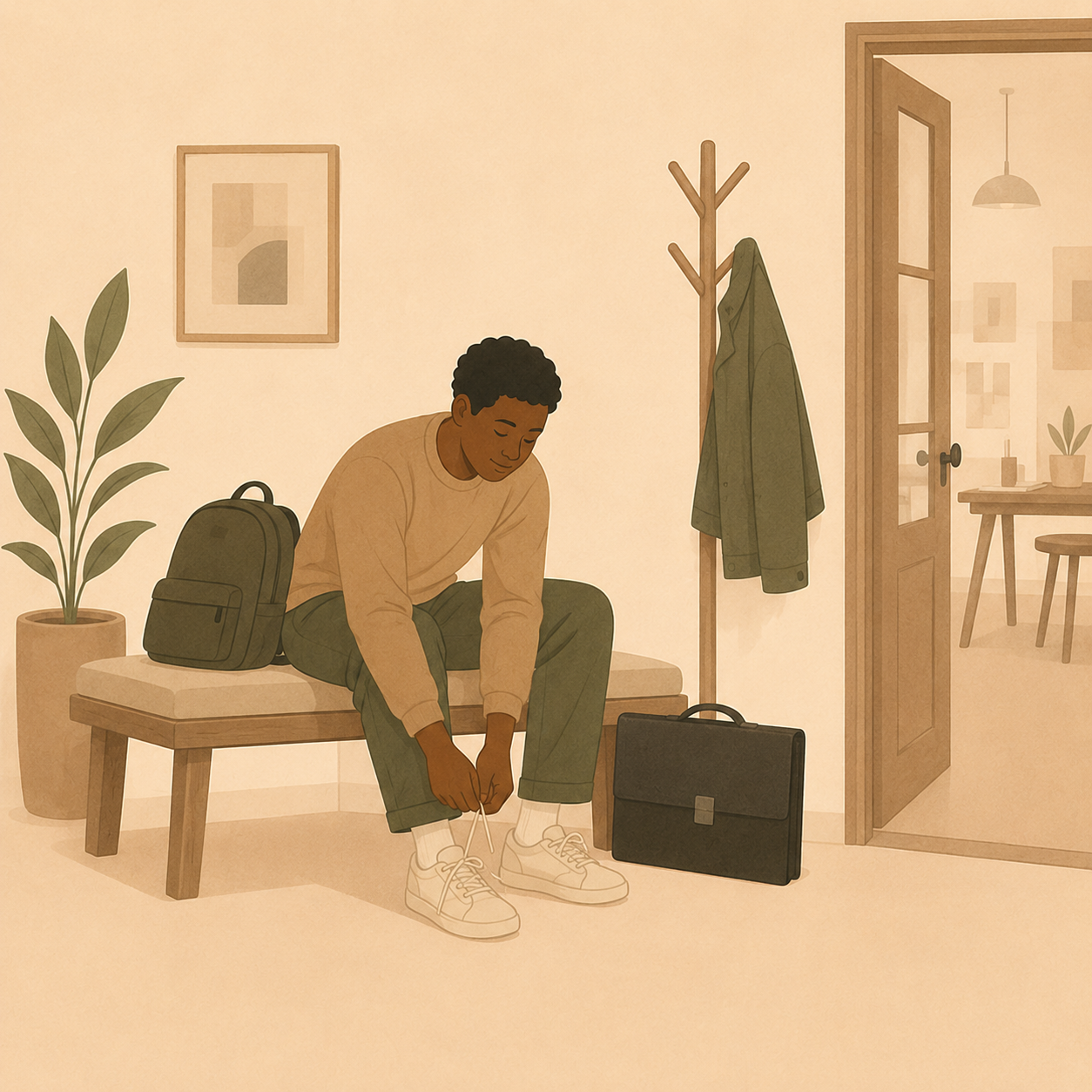 Institute editorial visual on connections and human capacity