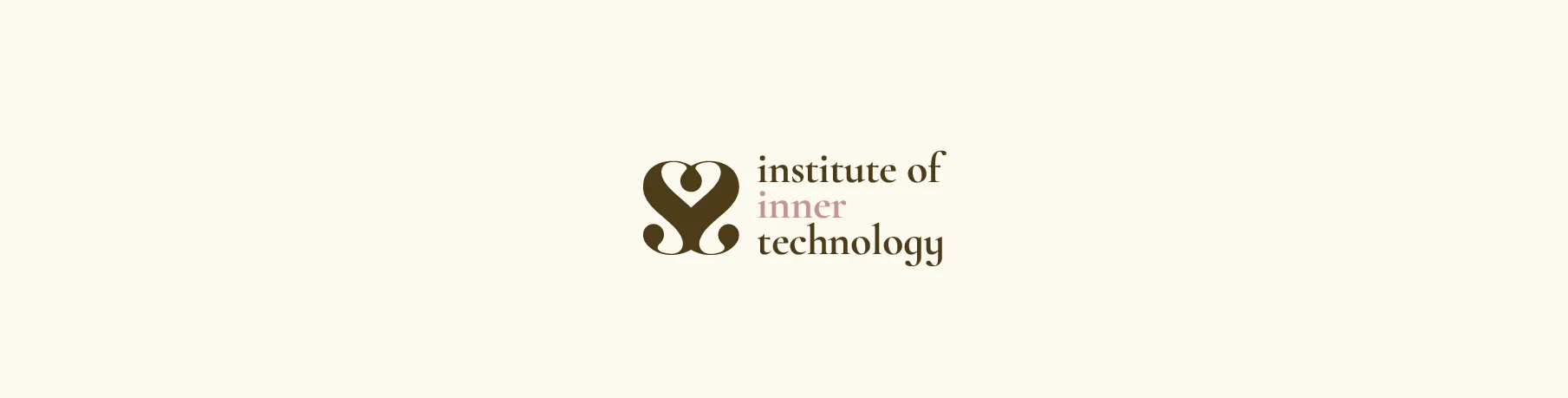 Institute of Inner Technology emblem and wordmark on a warm cream background